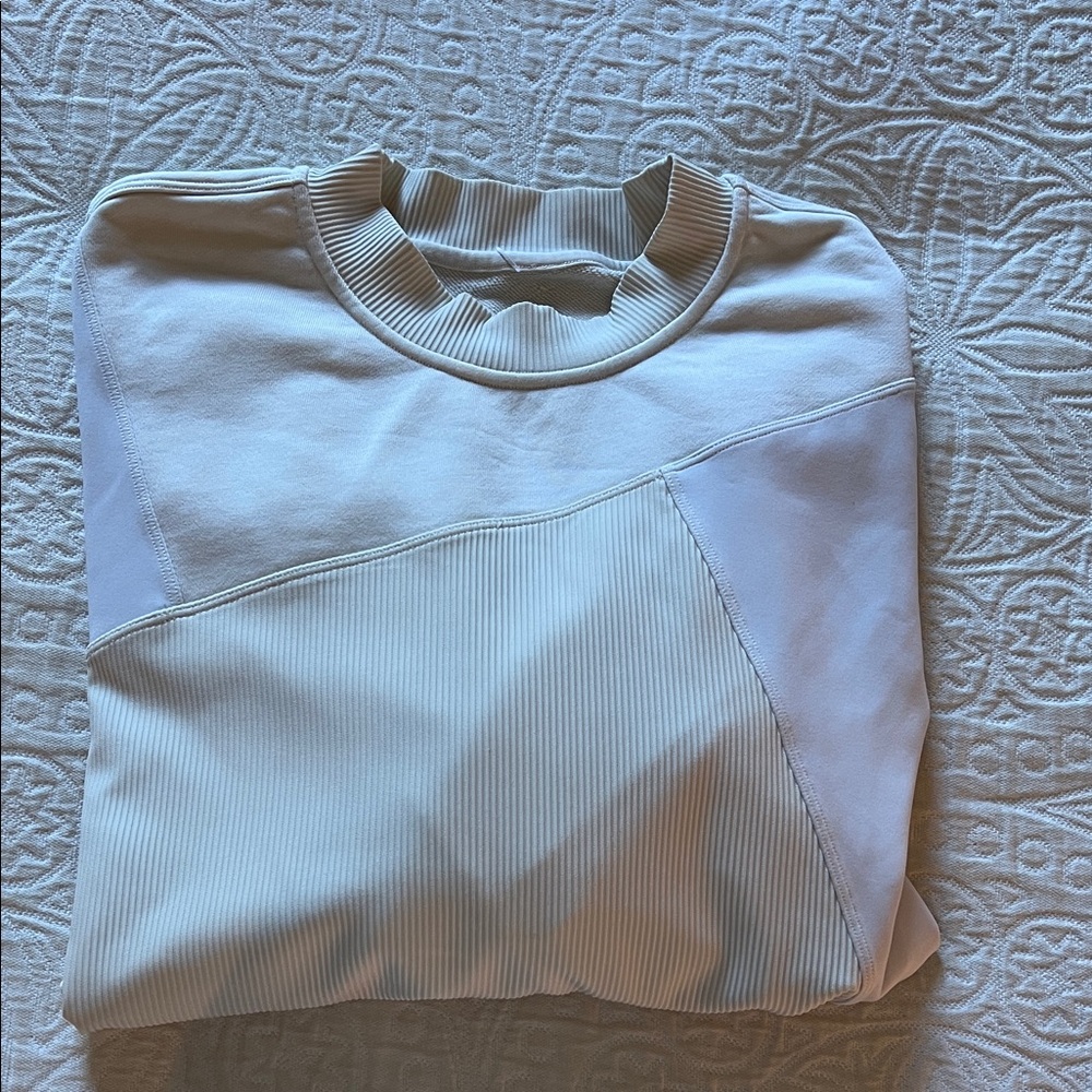 lululemon athletica Cream Sweatshirt